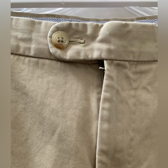 Peter Millar Men's Khaki Shorts Size 38 Pima Cotton Casual Weekend Hybrid Shorts - Picture 5 of 8